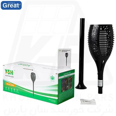چراغ خورشیدی باغچه گریت سولار | Great Solar Garden Solar Light