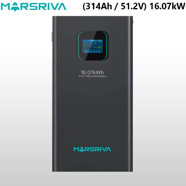 باتری لیتیومی ۱۶.۰۷ کیلووات ساعت مارسریوا | Marsriva 51.2V 314Ah Lithium Battery - تصویر 2